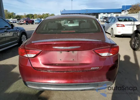 2016 Chrysler 200 Limited from USA, damaged, VIN 1C3CCCAB0GN161097